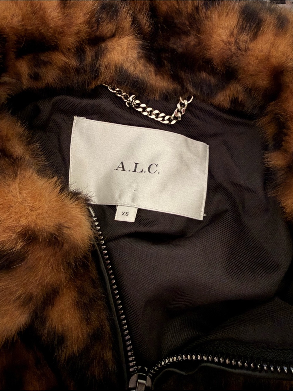 A.L.C Leopard Print Jacket - Picture 4 of 5
